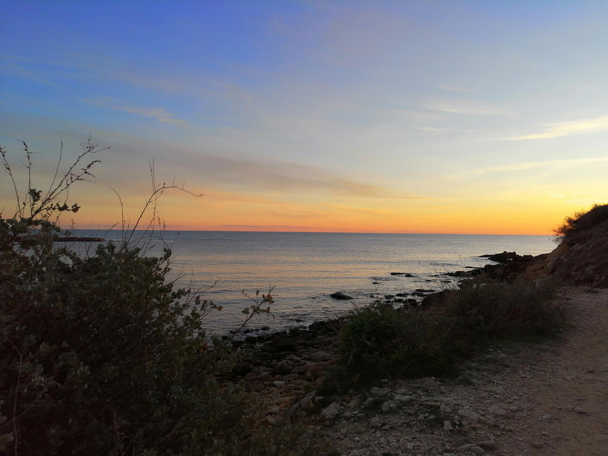 paysage mer méditerranée